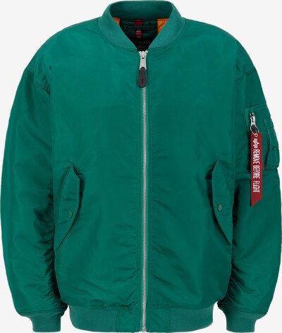 Giacca di mezza stagione ALPHA INDUSTRIES di colore verde / rosso / bianco, Visualizzazione prodotti