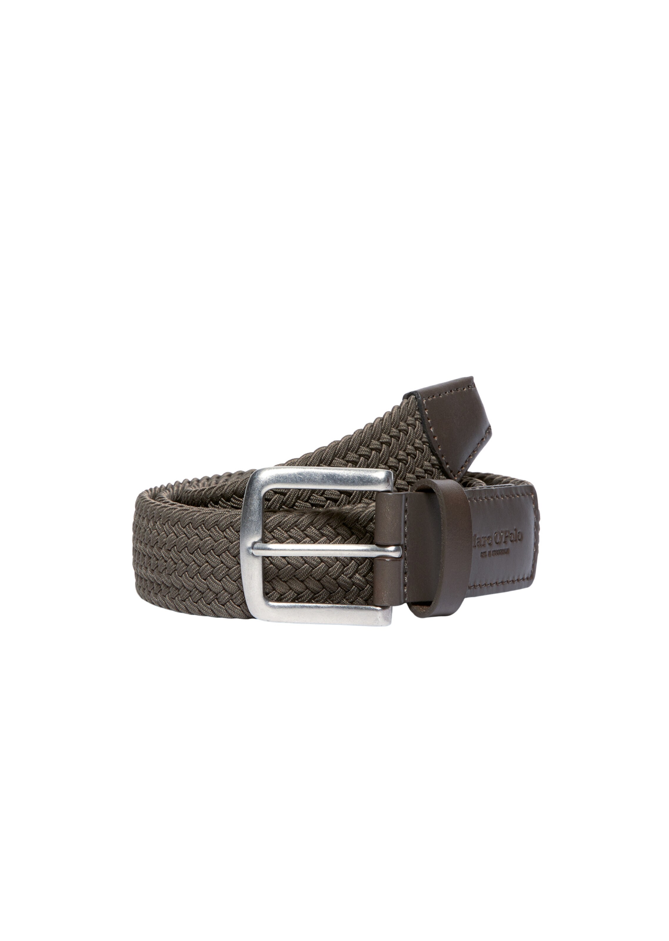 Marc O'Polo Belt in Brown: front