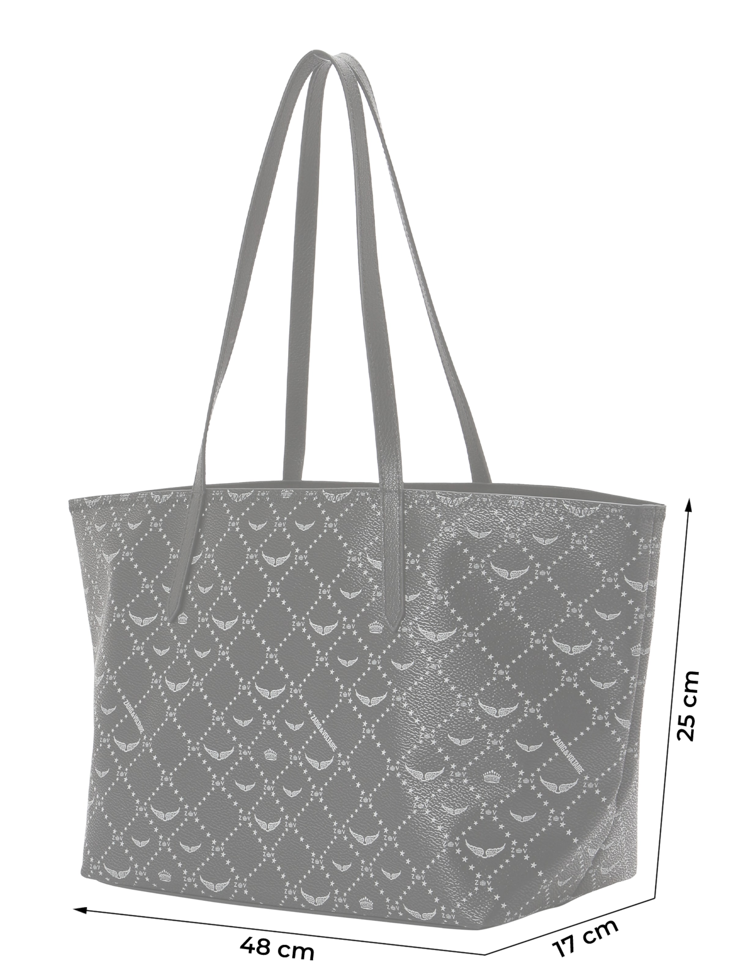 Zadig & Voltaire Shopper - Čierna