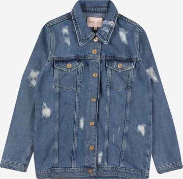 Veste mi-saison KIDS ONLY en bleu : devant