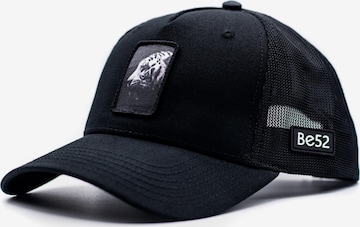 Casquette 'Tiger' Be52 en noir : devant