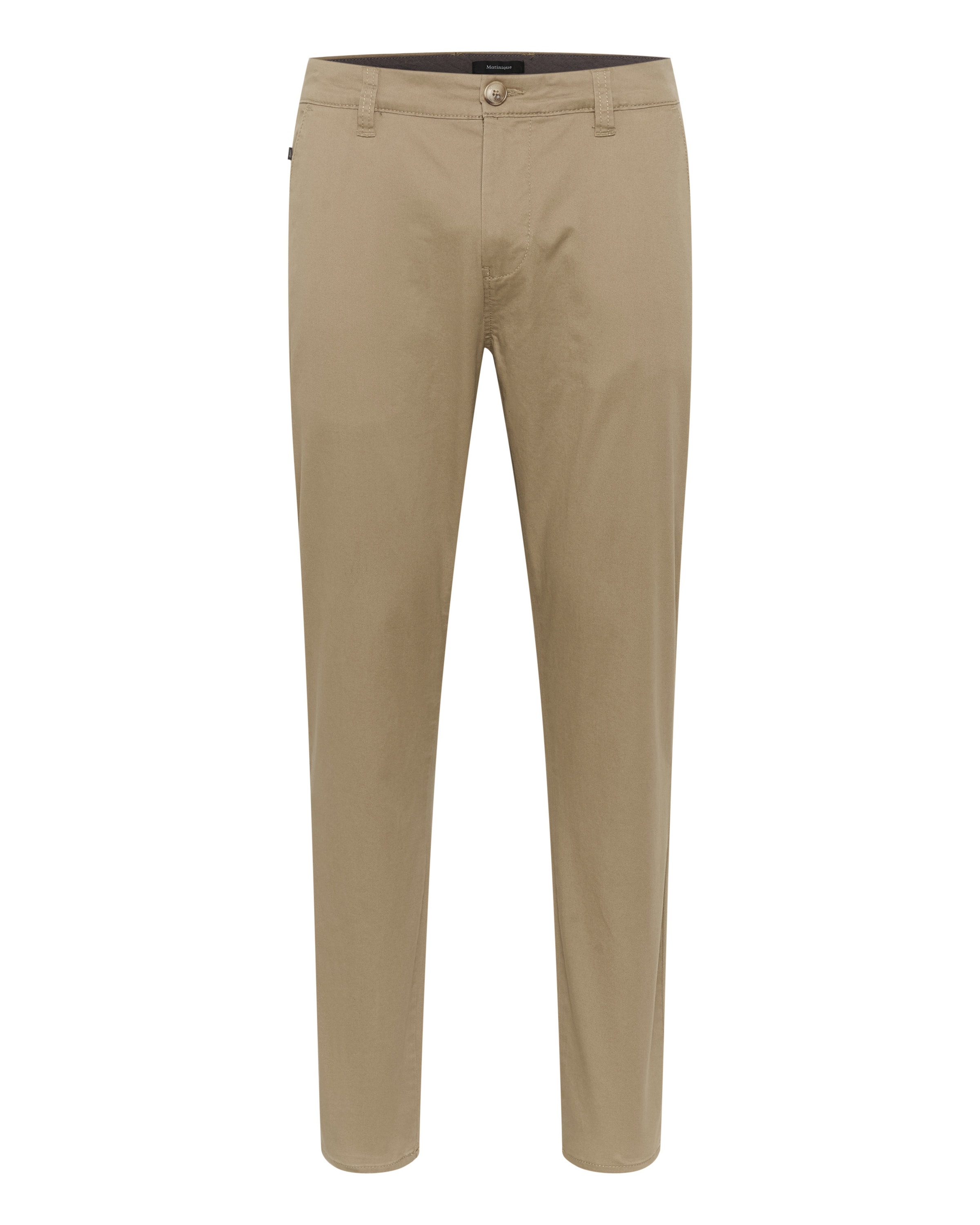 Matinique Chino nadrág 'Brent' - zöld: elől