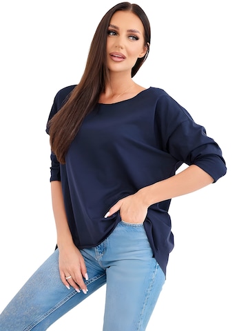 Lumera Bluse 'Xara'‌‌‌‌‌ in Blau: Vorderseite