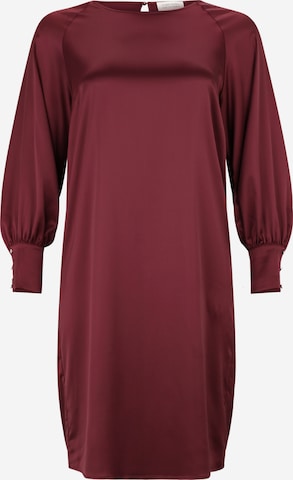 Guido Maria Kretschmer Curvy Mekko 'Aurea' värissä punainen: etupuoli