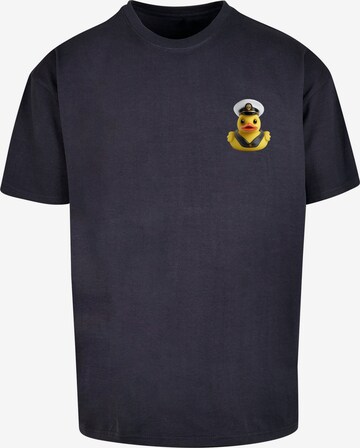 F4NT4STIC Shirt 'Rubber Duck Captain' in Blauw: voorkant