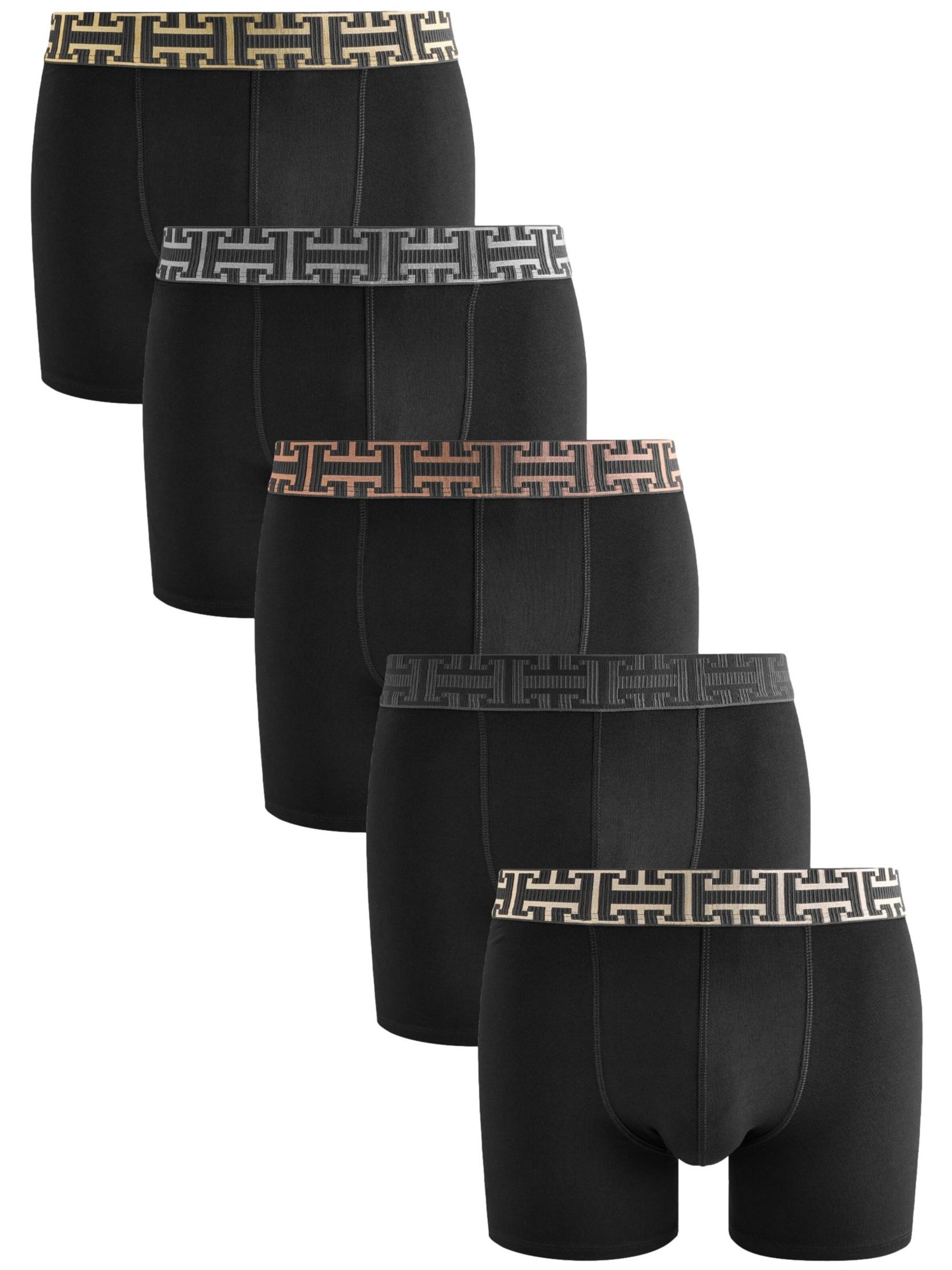 Next Boxershorts in Schwarz: Vorderseite