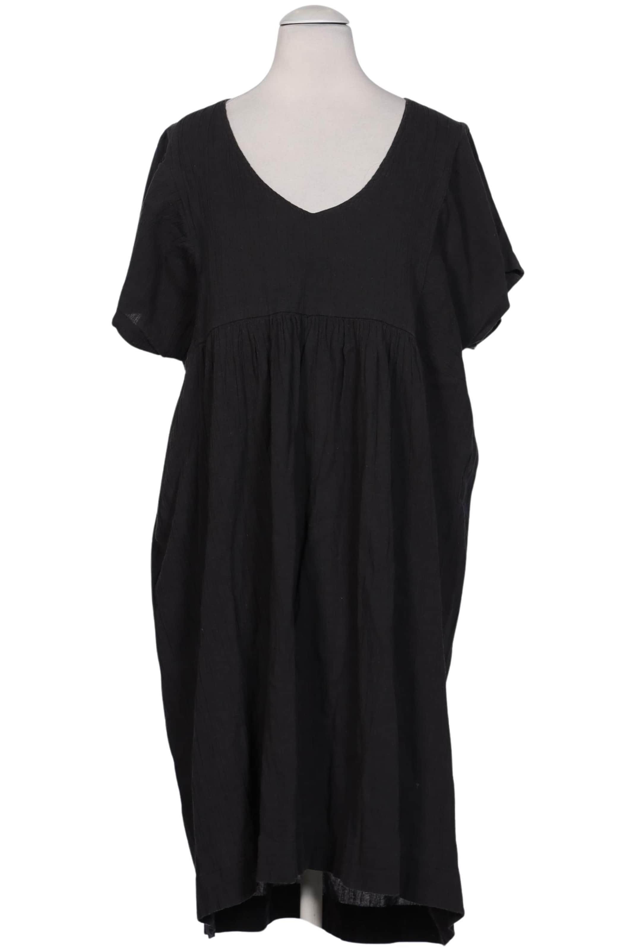 KnowledgeCotton Apparel Kleid XXS in Schwarz: Vorderseite