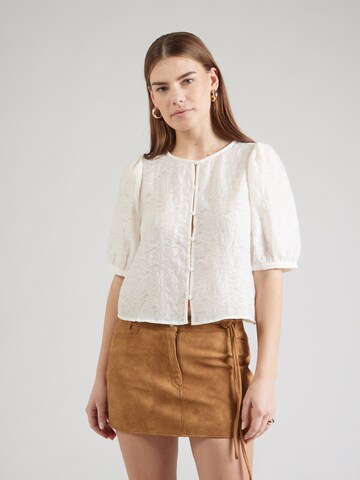 Camicia da donna 'Asteria' di MSCH COPENHAGEN in bianco: frontale