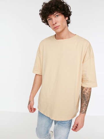 Maglietta di Trendyol in beige: frontale