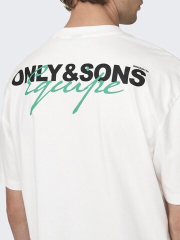 Only & Sons Shirt in Weiß