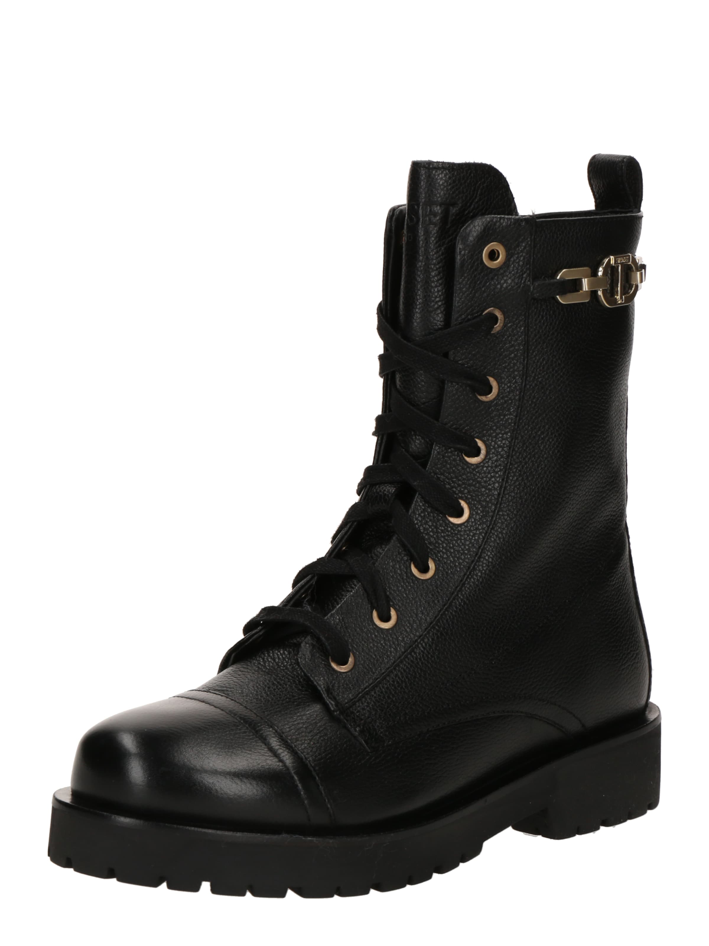 melns Twinset Sienamie zābaki 'ANFIBIO': no priekšpuses