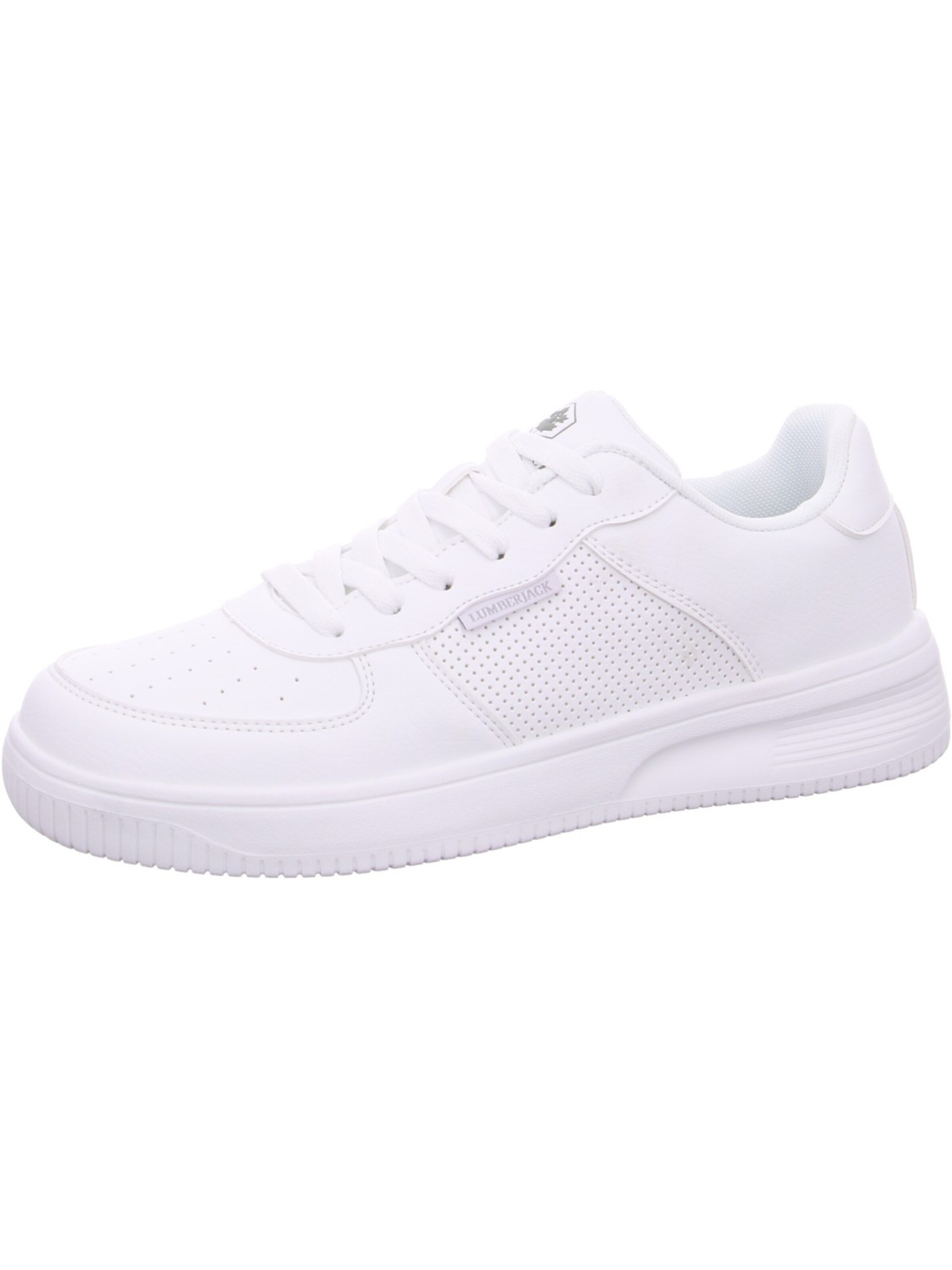 Lumberjack Sneakers 'Lumberjack Finster Sneaker Weiß' in White: front