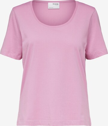 SELECTED FEMME T-Shirt in Lila: predná strana