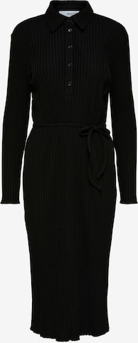 SELECTED FEMME Shirt Dress in Black: front