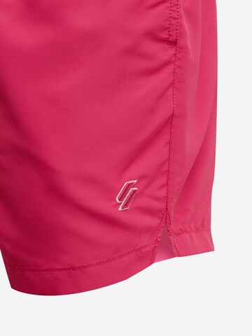 SuperdryKupaće hlače - roza boja