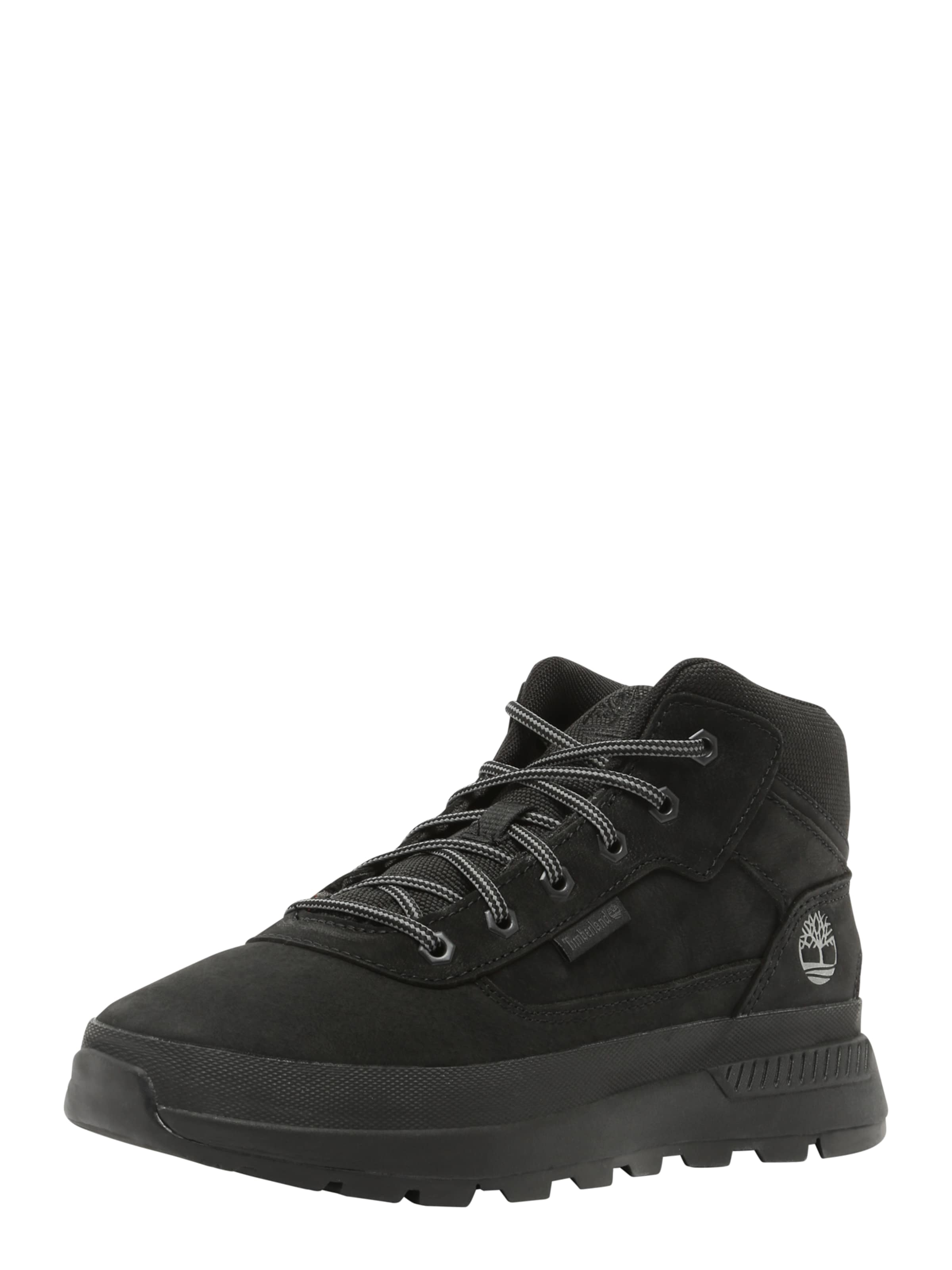 TIMBERLAND Flats 'Field Trekker' in Black: front