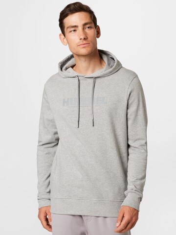 Hummel Sports sweatshirt in Grey: front