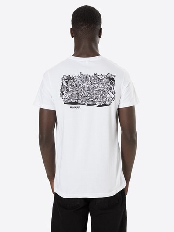 T-Shirt 'Not To Stop' Iriedaily en blanc