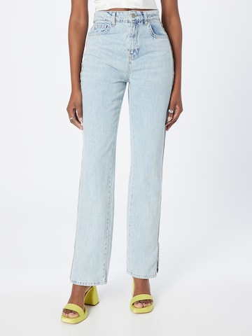 Misspap Regular Jeans in Blauw: voorkant