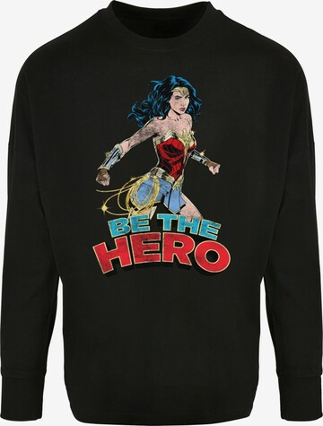 Maglietta 'Wonder Women - Be The Hero' di Merchcode in grigio: frontale
