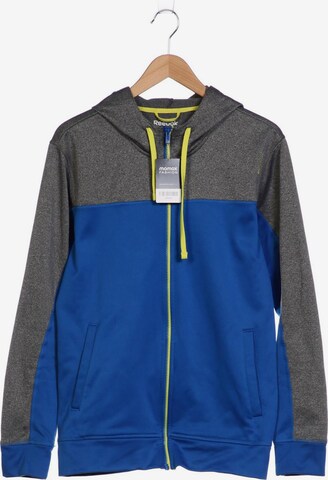 Reebok Sweatshirt & Zip-Up Hoodie in M in Blue: front