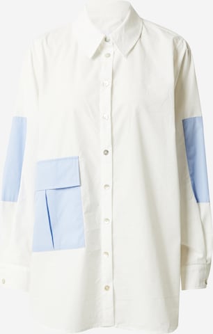 SISTERS POINT Blouse 'EPANA' in White: front