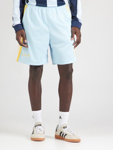 ADIDAS ORIGINALS Loosefit Byxa 'SANTIAGO' i blå: framsida