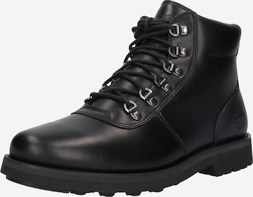 TIMBERLAND מגפי שרוכים בשחור: מלפנים