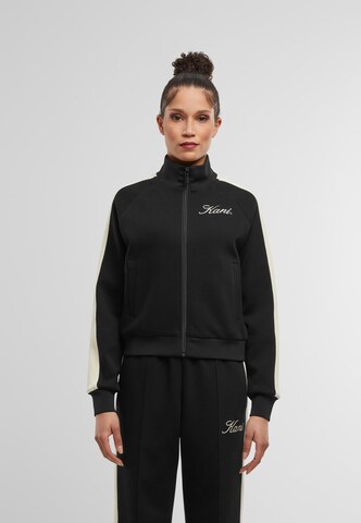 Karl Kani Bluza rozpinana w kolorze czarny: przód