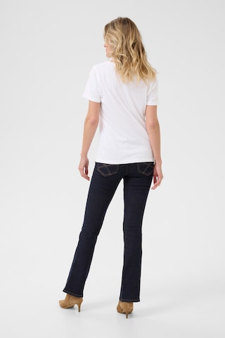 T-shirt 'CRNaia' Cream en blanc