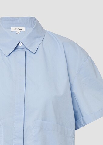 Chemisier s.Oliver en bleu