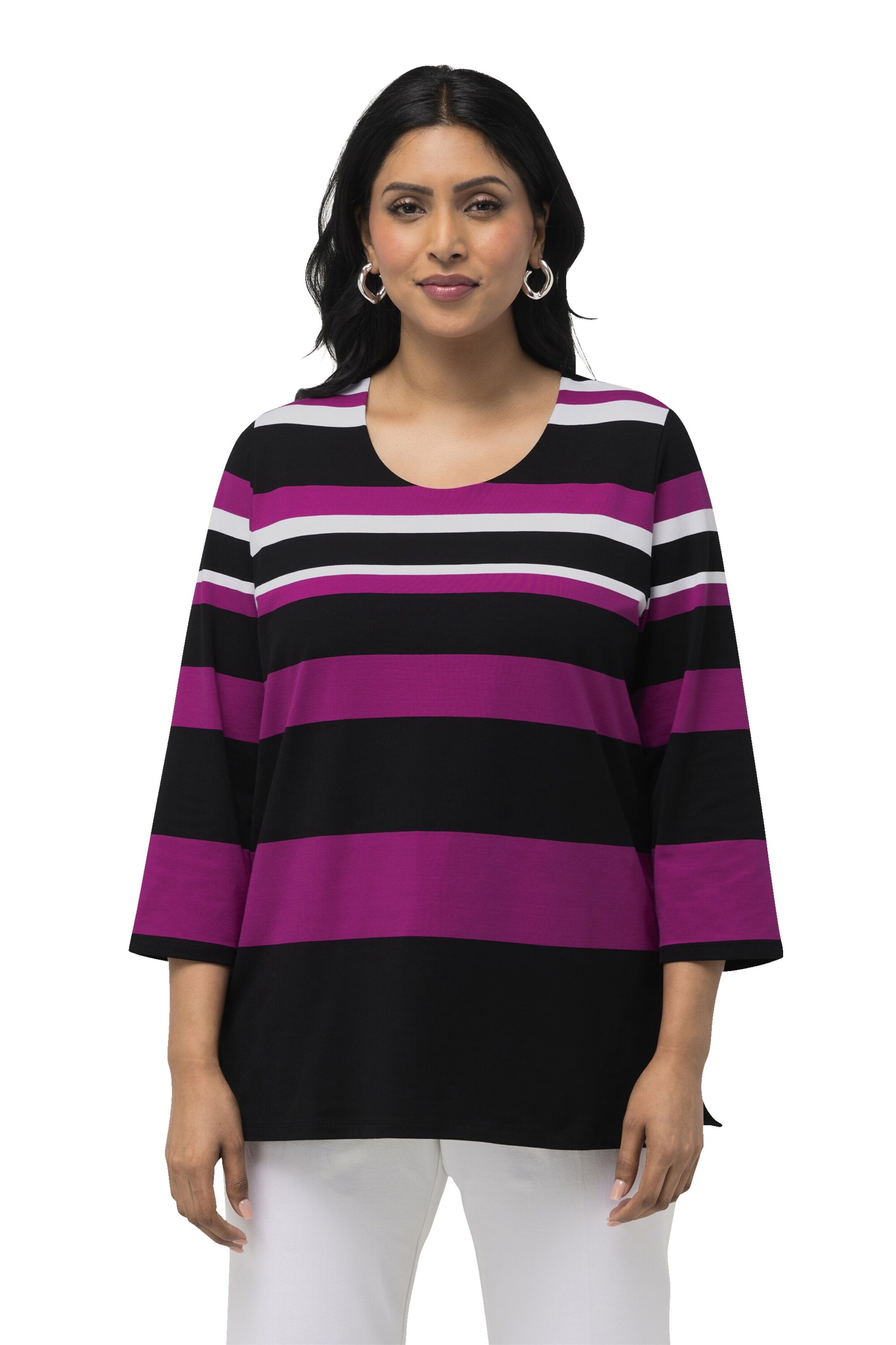 Ulla Popken Shirt in Mixed colors: front