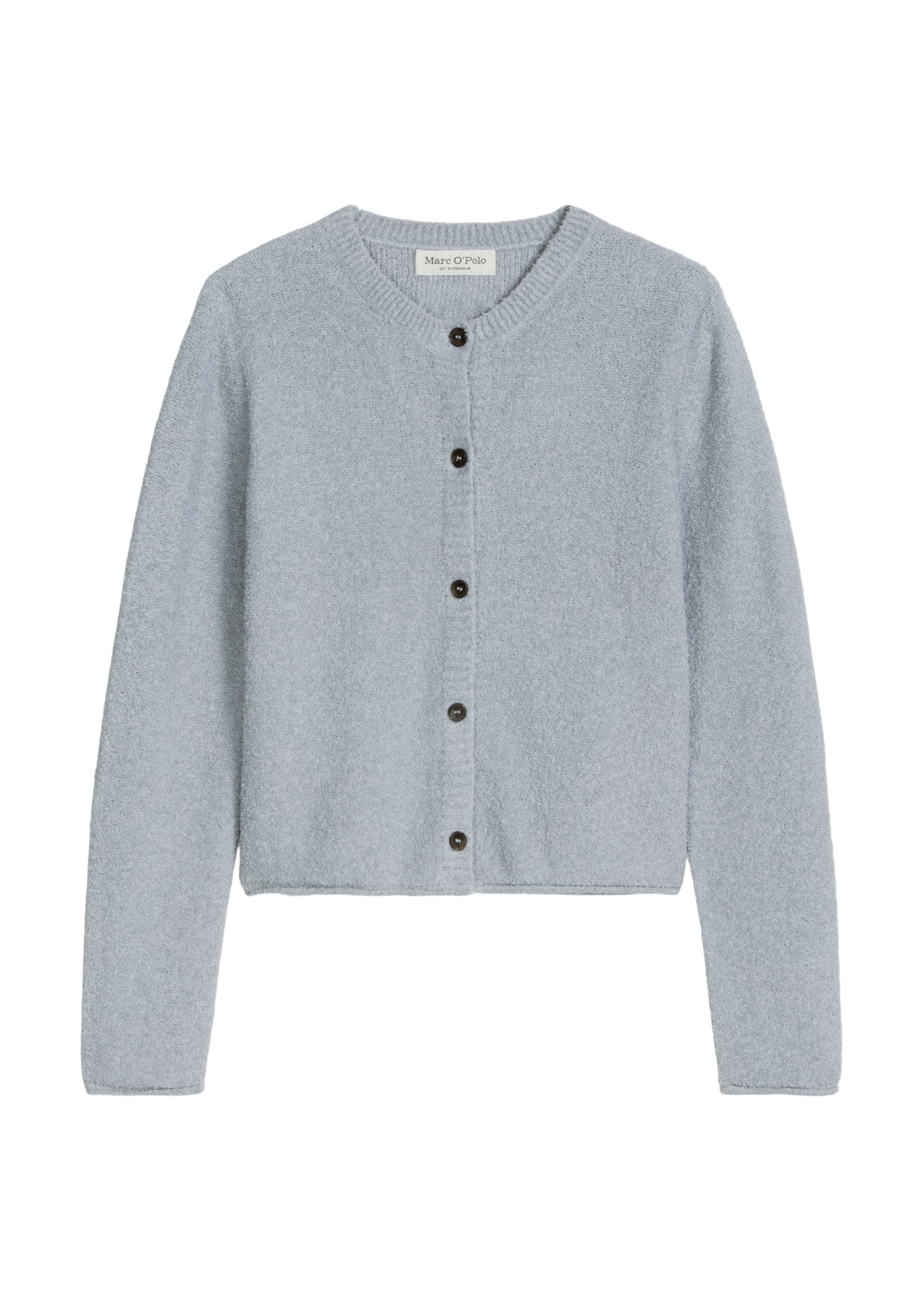 Marc O'Polo Strickjacke in Grau: Vorderseite