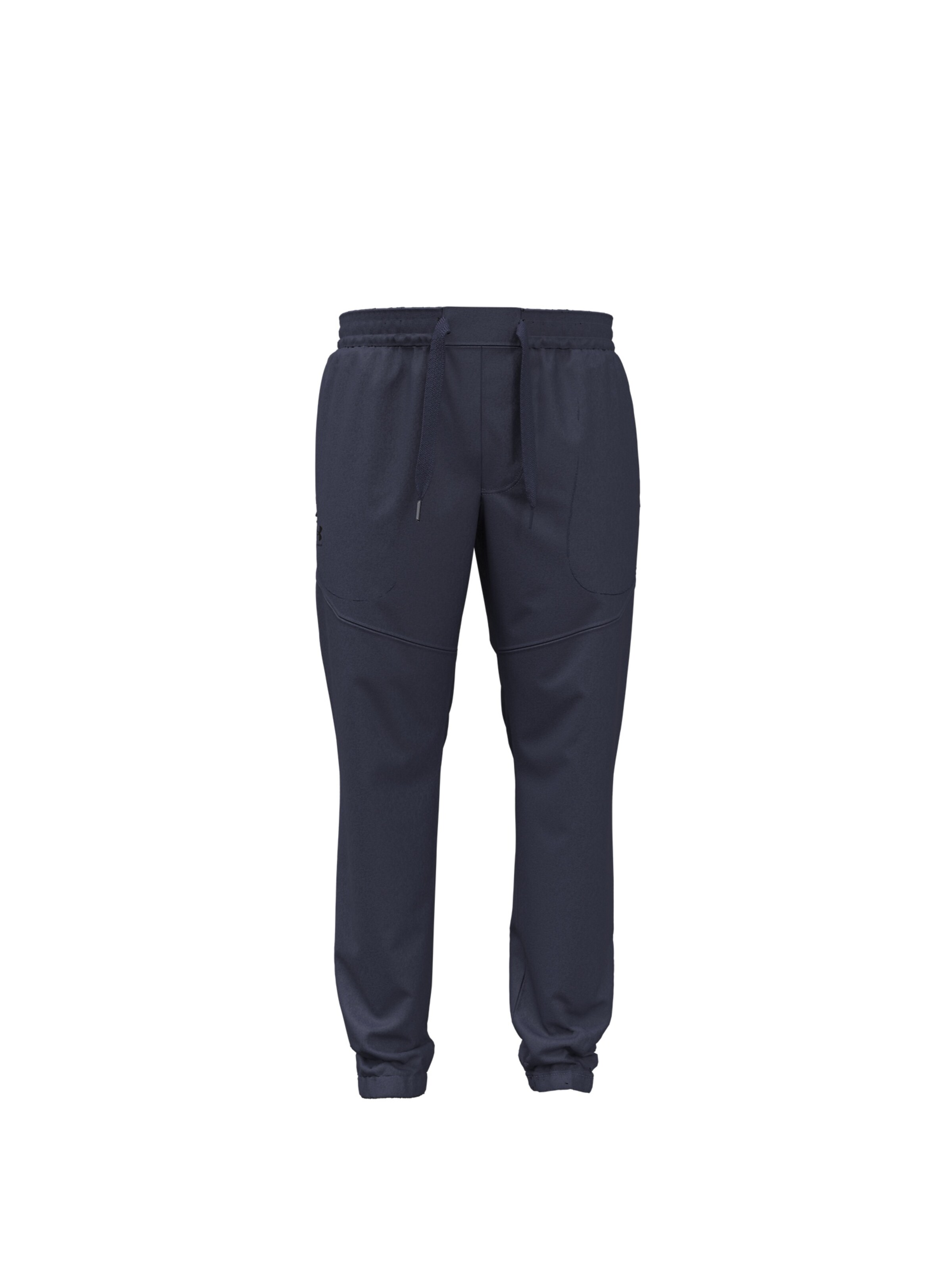 UNDER ARMOUR Sportbroek in Blauw: voorkant