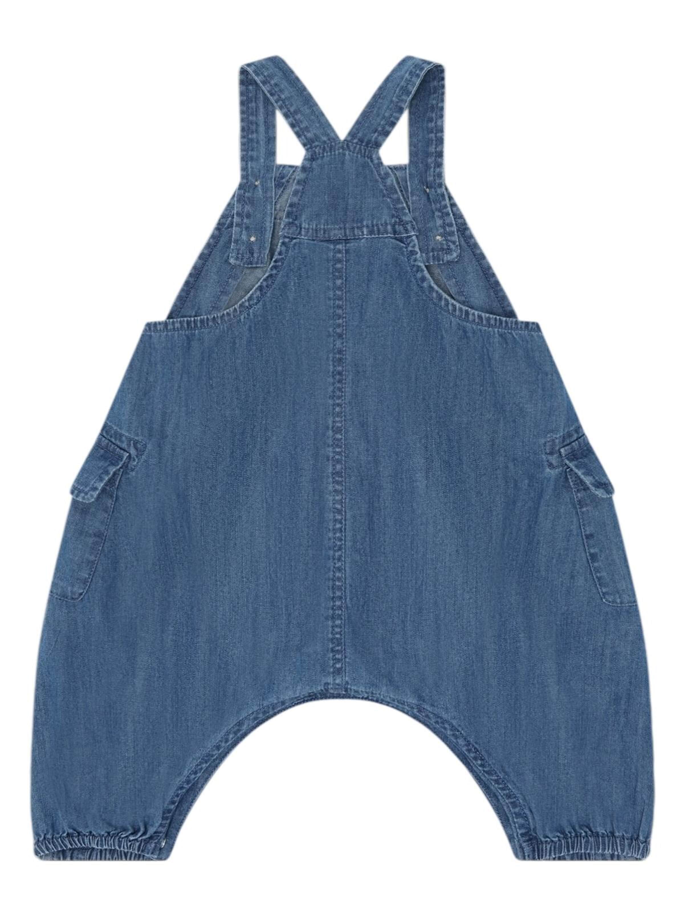 Hust & Claire Regular Dungarees 'HCMaks Chambray' in Blue