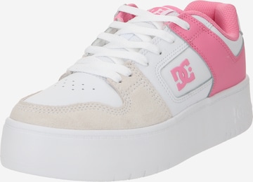 DC Shoes Sneakers 'MANTECA' in White: front