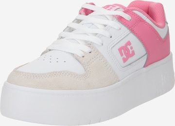 DC Shoes Låg sneaker 'MANTECA' i vit: framsida