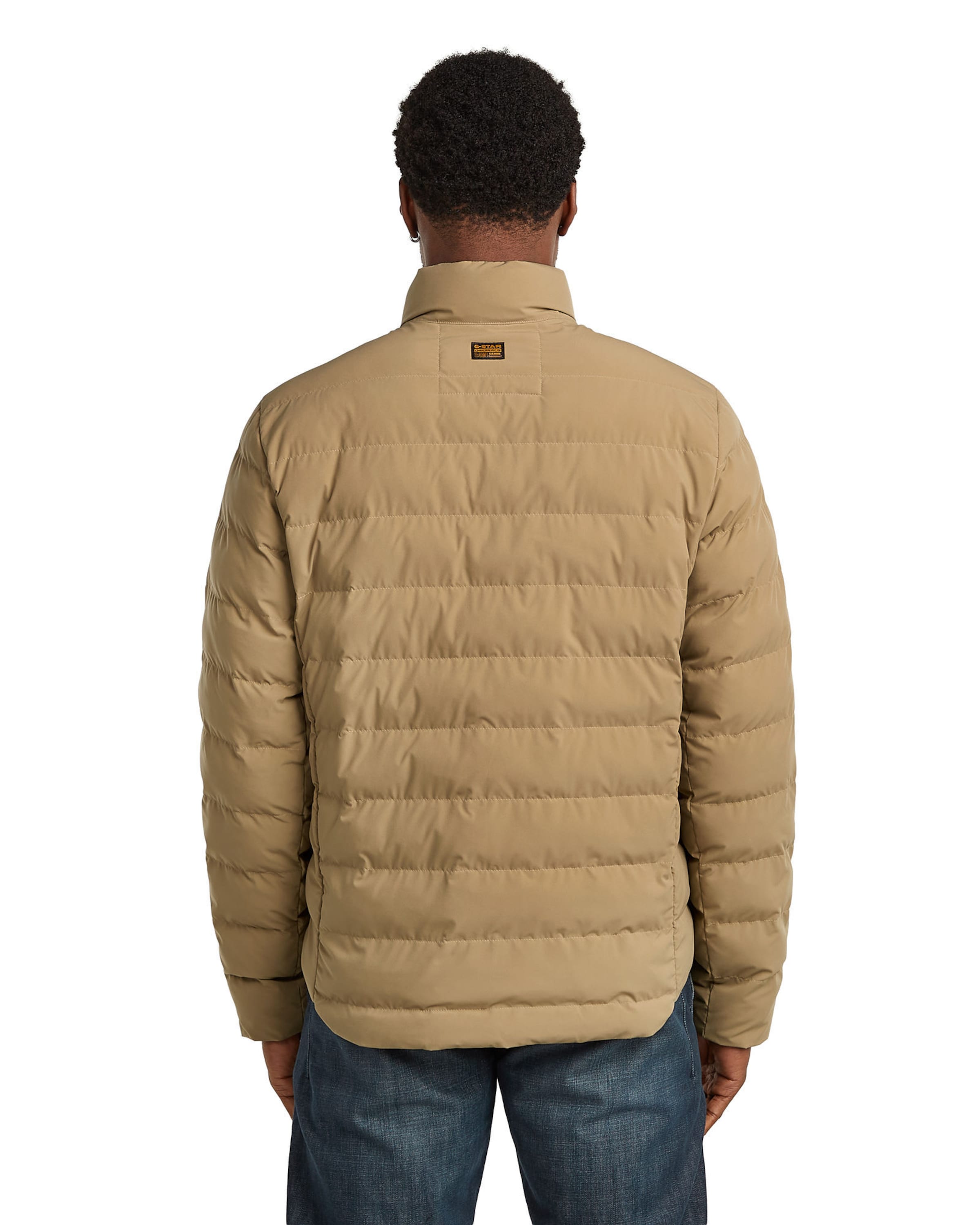 G-STAR Jackets-Puffer 'Foundation Liner Jacket ' in Beige