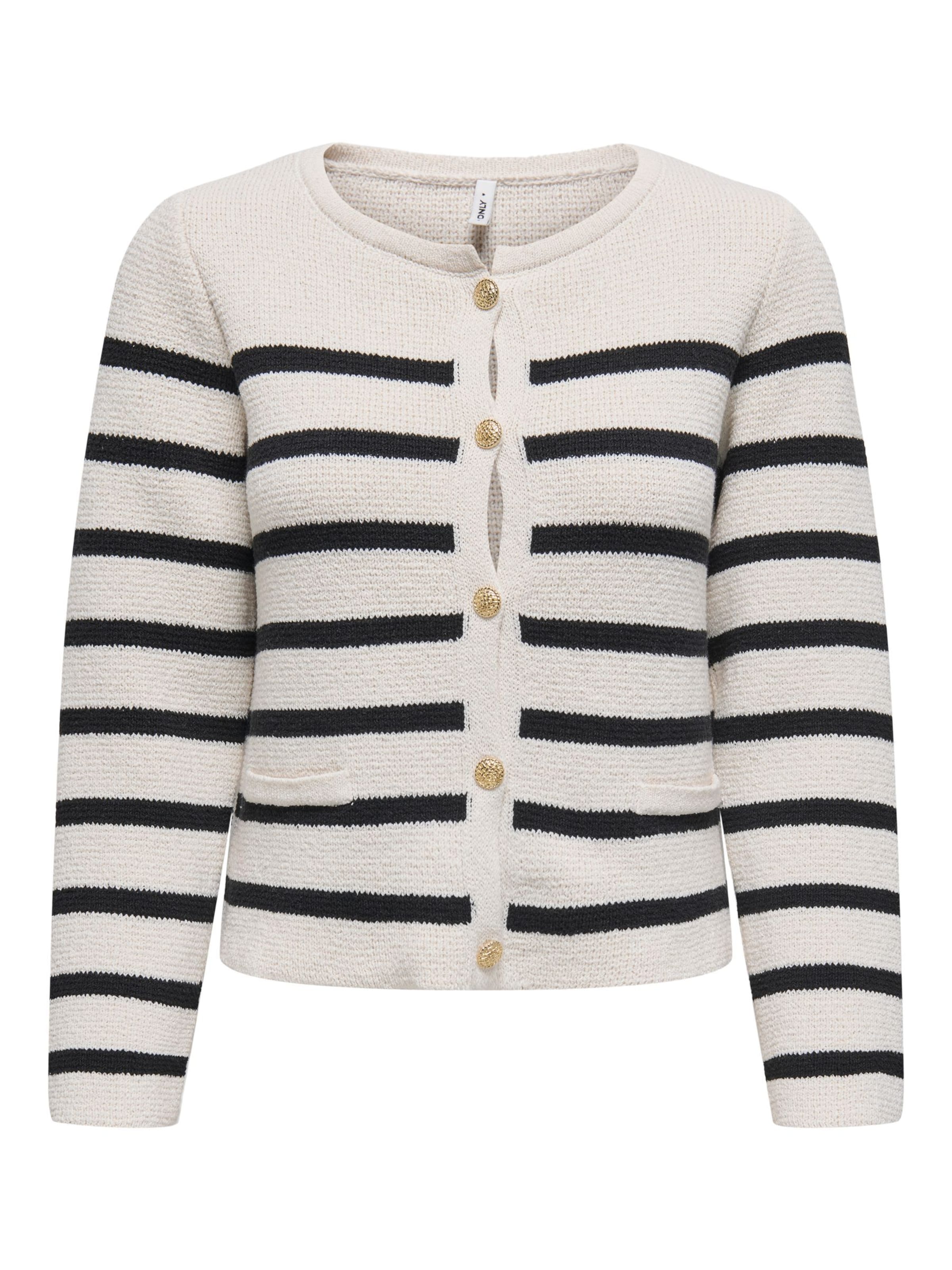 ONLYKardigan 'ONLLaura' - bijela boja: prednji dio