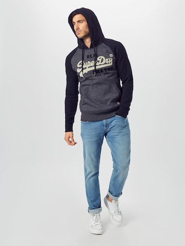 Sweat-shirt Superdry en bleu