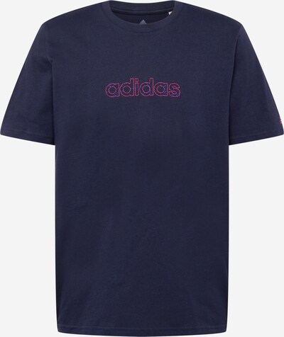 ADIDAS PERFORMANCE Functioneel shirt in de kleur Blauw / Donkerblauw / Pink, Productweergave