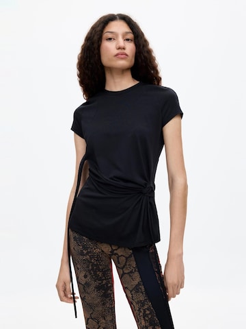 juoda Desigual Marškinėliai: priekis