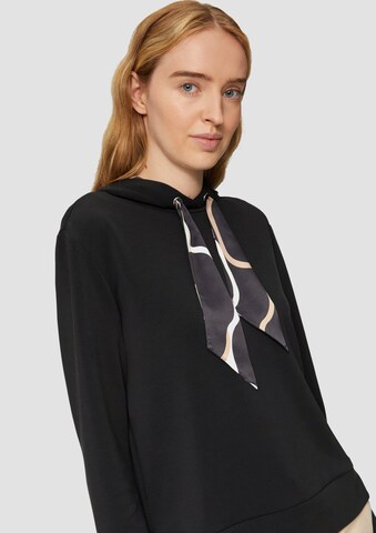 Sweat-shirt s.Oliver BLACK LABEL en noir