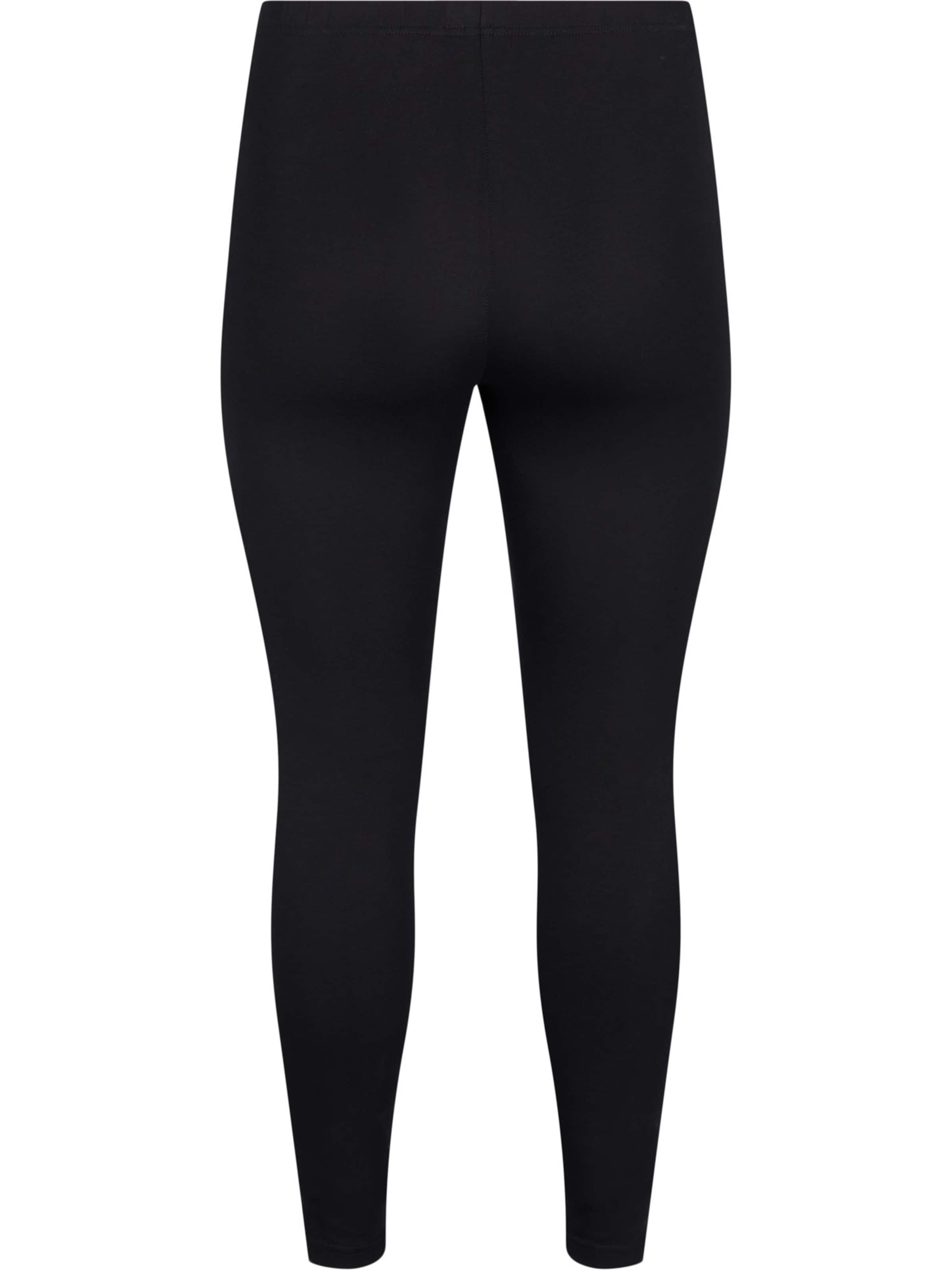 Flash by Zizzi Скинни Леггинсы 'Flea' в Черный