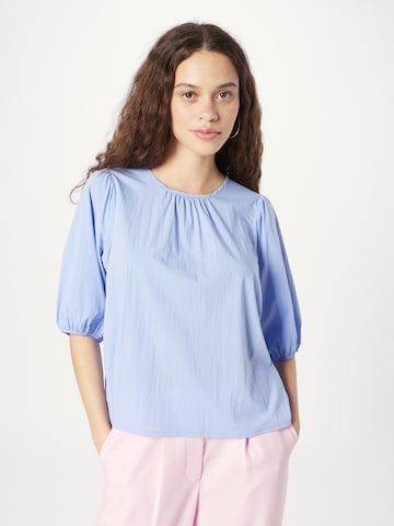 Camicia da donna di rosemunde in blu: frontale