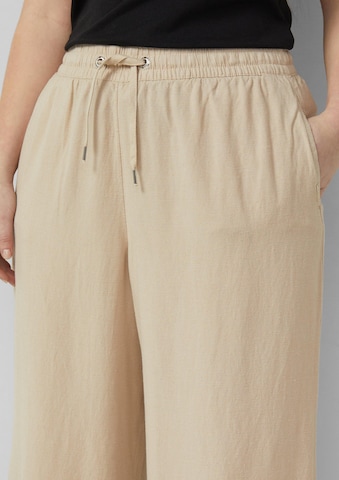 QS Regular Broek in Beige