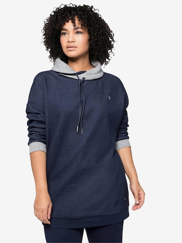 SHEEGO Sweatshirt in Blau: predná strana