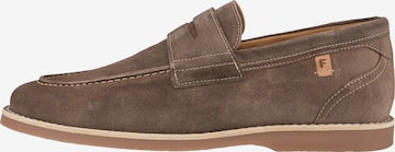 Slipper 'De Stitser 01' di Floris van Bommel in marrone: frontale