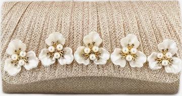 Tomshop24-7 Clutch 'Camellia' in Gold: front
