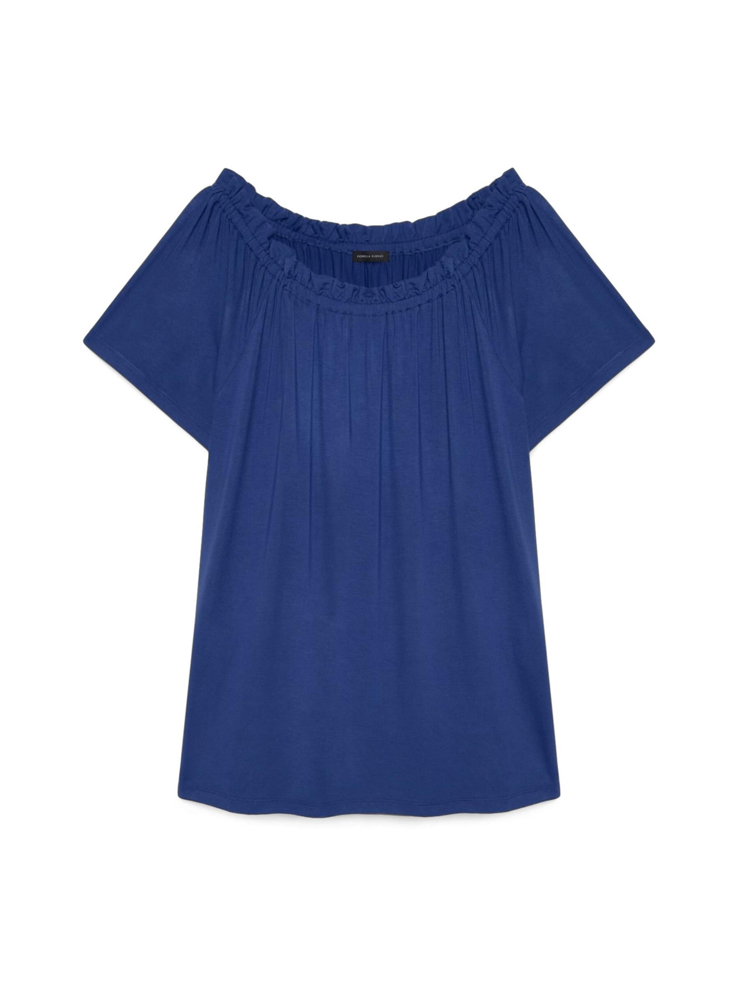 Fiorella Rubino - Camiseta en azul: frente